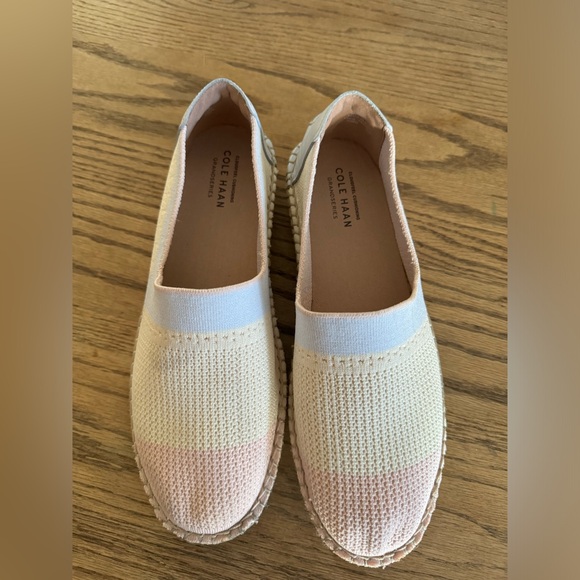 ColeHaan Cloudfeel Stitchlite Espadrille slip on women’s Size 9 beach vacation - Picture 3 of 10